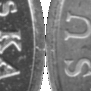 Ausschnitt zur Qualitätsprüfung vom Digitalen Bild Qualität