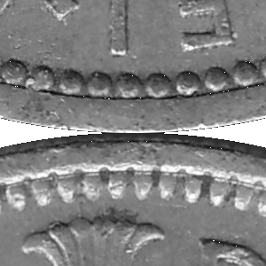 Ausschnitt zur Qualitätsprüfung vom Digitalen Bild Qualität