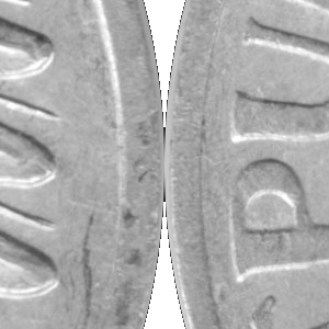 Ausschnitt zur Qualitätsprüfung vom Digitalen Bild Qualität