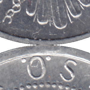 Ausschnitt zur Qualitätsprüfung vom Digitalen Bild Qualität