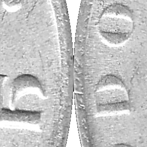Ausschnitt zur Qualitätsprüfung vom Digitalen Bild Qualität