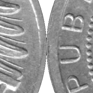 Ausschnitt zur Qualitätsprüfung vom Digitalen Bild Qualität