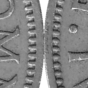 Ausschnitt zur Qualitätsprüfung vom Digitalen Bild Qualität