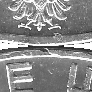 Ausschnitt zur Qualitätsprüfung vom Digitalen Bild Qualität