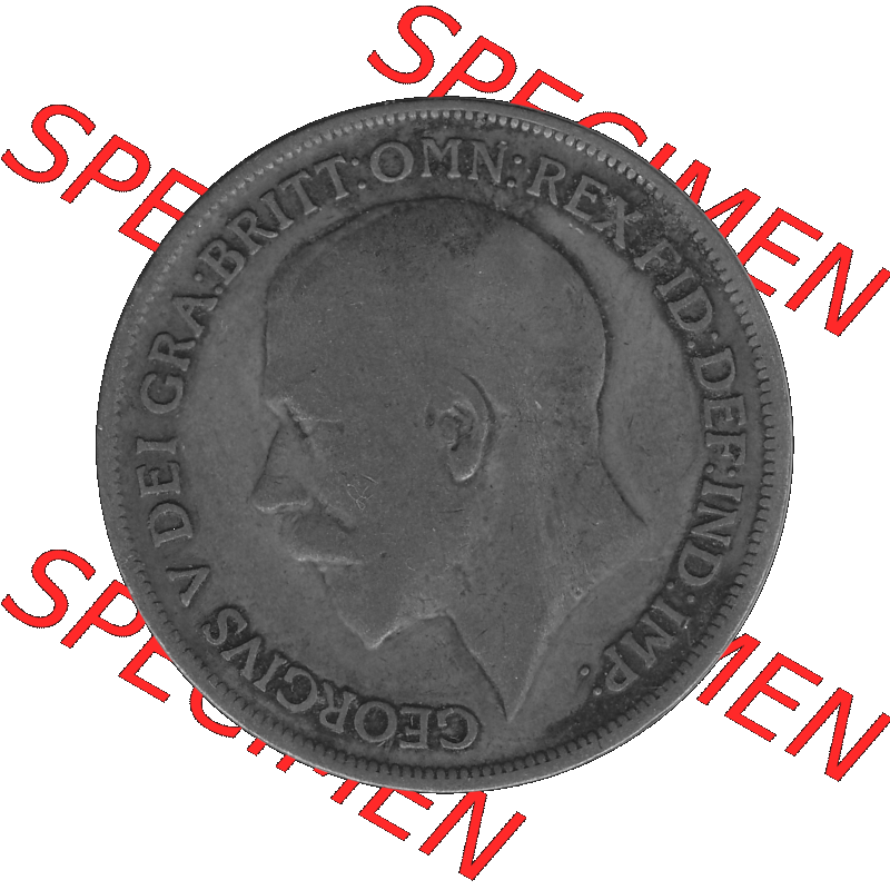 Alte Münze Großbritannien Umlaufmünze One Penny, 1 Pence 1911-1926, 1 One Penny, 1913-01, George V, B.M. GEORGIVS V DEI GRABRITTOMNREX FIDDEFINDIMP... Sammlung
