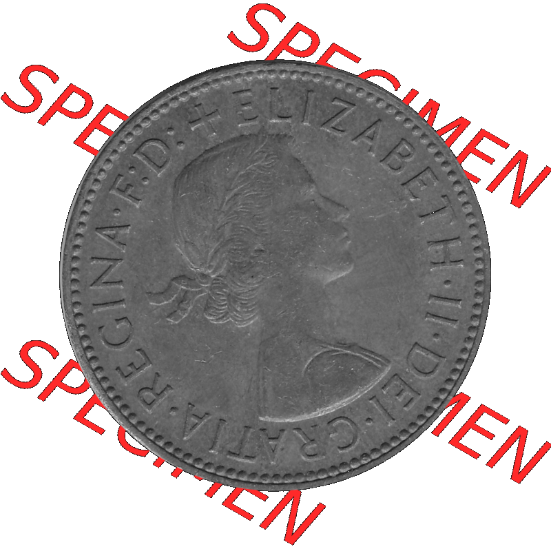Alte Münze Großbritannien Umlaufmünze Half Penny, 1/2 Pence 1954-1970, Half Penny, Halber Pence 1965-01, Elisabeth II. - Schriftzug ELIZABETH II DEI GRATIA... Sammlung