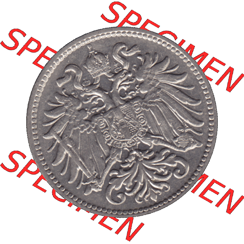 Alte Münze aus Kaiserreich Österreich als PNG-Grafik 1892-1911, 10 Heller 1910-01. Vorderseite der alten österreichischen 10 Heller Umlaufmünze aus Österreich Kaiserreich,... Sammlung