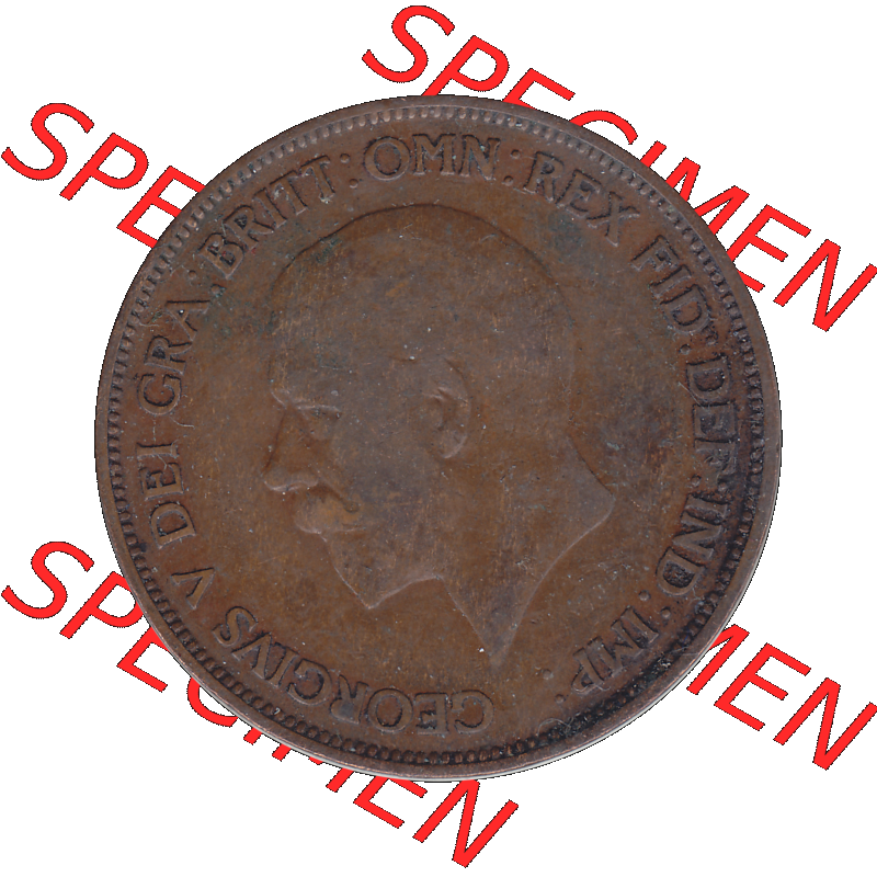 Alte Münze Großbritannien Umlaufmünze One Penny, 1 Pence 1928-1936, 1 One Penny, 1936-02 , George V. BM GEORGIVS V DEI GRABRITTOMNREX FIDDEFINDIMP.... Sammlung