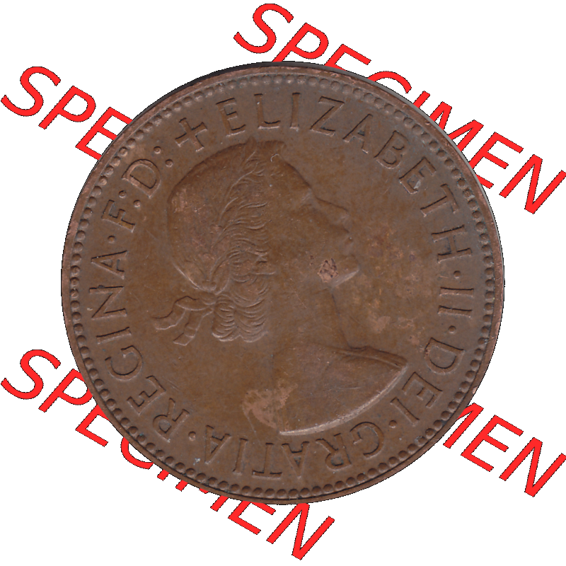 Alte Münze Großbritannien Umlaufmünze Half Penny, 1/2 Pence 1954-1970, Half Penny, Halber Pence 1955-01, Elisabeth II. - Schriftzug ELIZABETH II DEI GRATIA... Sammlung