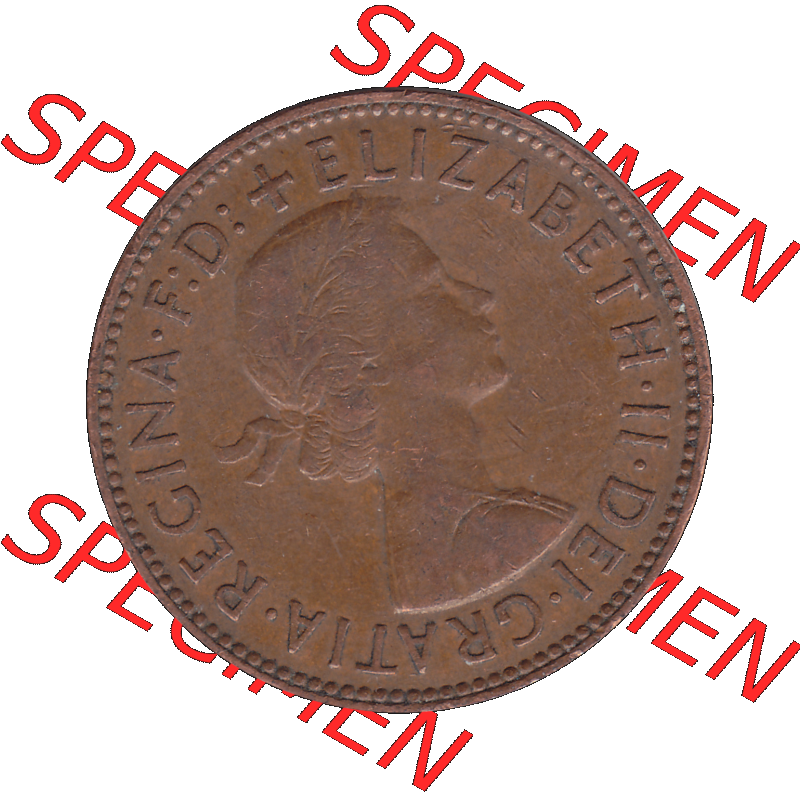 Alte Münze Großbritannien Umlaufmünze Half Penny, 1/2 Pence 1954-1970, Half Penny, Halber Pence 1960-01, Elisabeth II. - Schriftzug ELIZABETH II DEI GRATIA... Sammlung