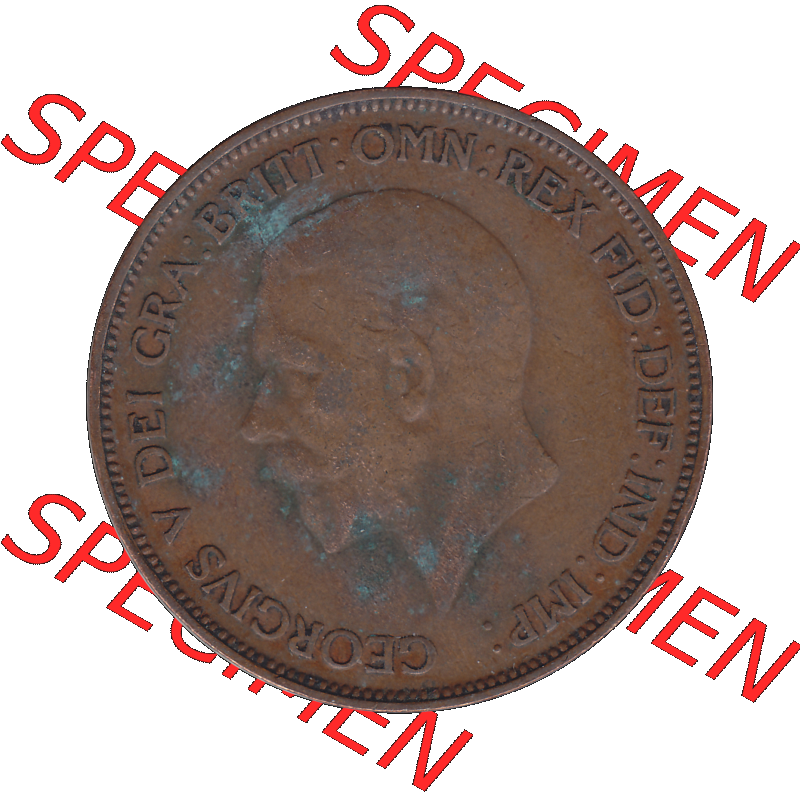 Alte Münze Großbritannien Umlaufmünze One Penny, 1 Pence 1928-1936, 1 One Penny, 1935-01, George V. BM GEORGIVS V DEI GRABRITTOMNREX FIDDEFINDIMP.... Sammlung