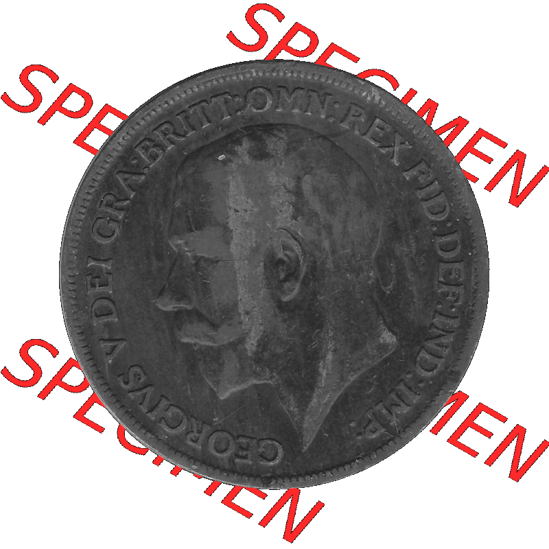 Alte Münze Großbritannien Umlaufmünze One Penny, 1 Pence 1911-1926, 1 One Penny, 1917-01, George V, B.M. GEORGIVS V DEI GRABRITTOMNREX FIDDEFINDIMP... Sammlung