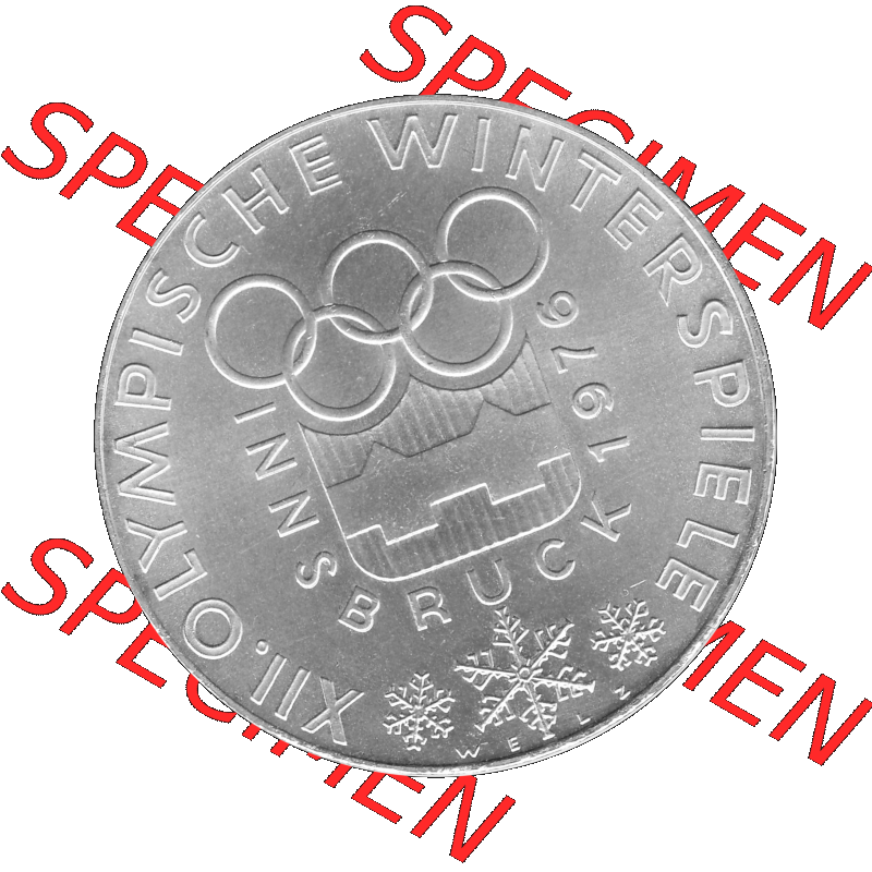 Alte Münze 100 / Einhundert Schilling Österreich in s/w Schwarzweiß bzw. Graustufen Farbgebung von Scanner transparenten PNG 1976-1976, 100 Hundert Schilling,... Sammlung