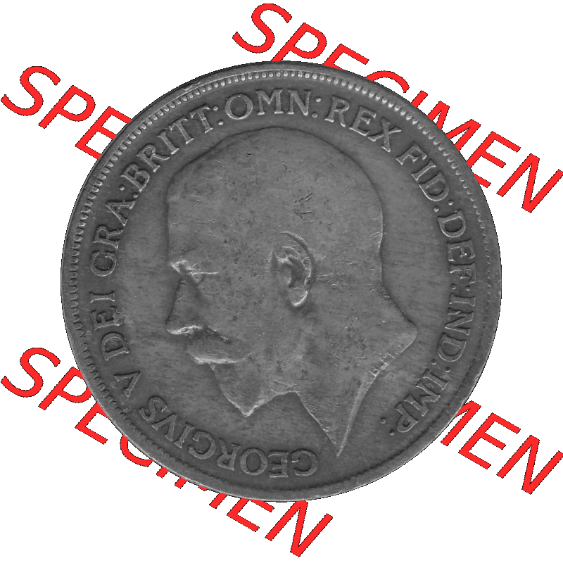 Alte Münze Großbritannien Umlaufmünze One Penny, 1 Pence 1911-1926, 1 One Penny, 1921-01, George V, B.M. GEORGIVS V DEI GRABRITTOMNREX FIDDEFINDIMP... Sammlung