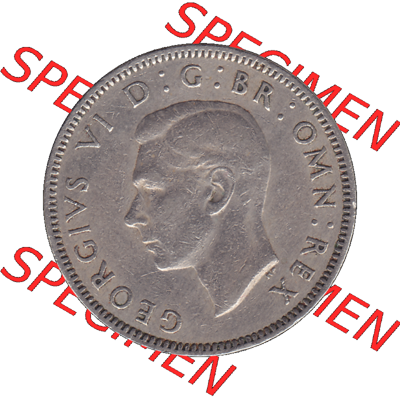 Alte Münze Großbritannien, Bild in Farbe bzw. Color PNG-Grafik 1947-1948, 1 One Schilling - One Shilling, 1948-02 Sitzender gekrönter Löwe auf Krone.... Sammlung