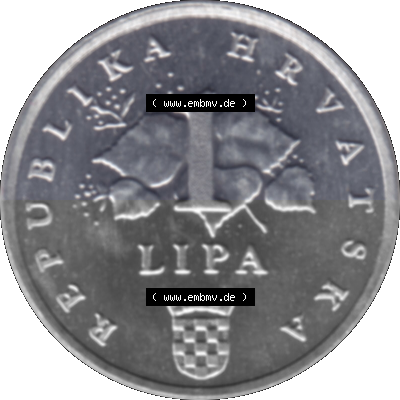 Kroatien Umlaufmünze 1994-2022, 1 Lipa 2002 (Stück 1) Sammlung