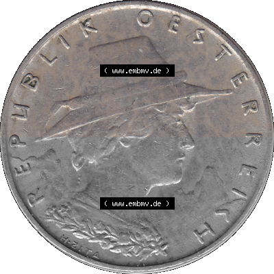 10 / Zehn Groschen Österreich in original Farbgebung von Scanner transparenten PNG 1925-1929, 10 Groschen 1929 (Stück 1), VS... Sammlung