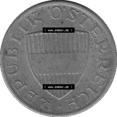 50 / Fünfzig Groschen Österreich in s/w Schwarzweiß bzw. Graustufen Farbgebung von Scanner transparenten PNG 1959-2001, 50... Sammlung