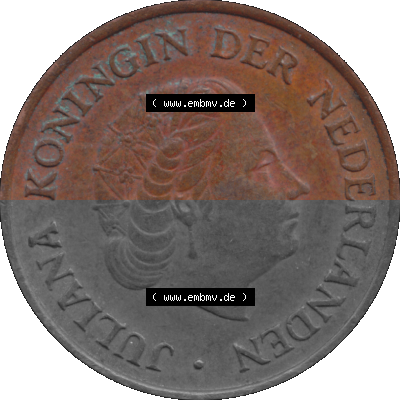 Alte Münze Niederlande in Farbe 1950-1980, 5 Cent Königin Juliana 1978, Nederland Sammlung