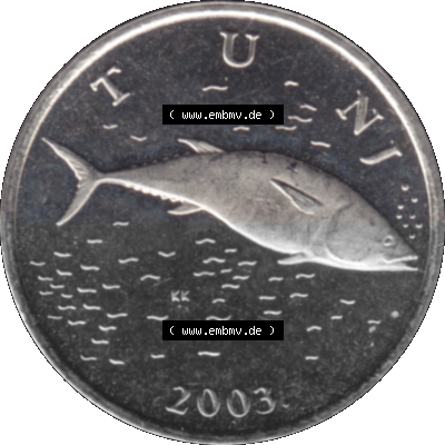 Kroatien Umlaufmünze 1993-2021, 2 Kune 2003 (Stück 1) Sammlung