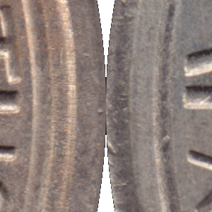 Ausschnitt zur Qualitätsprüfung vom Digitalen Bild Qualität