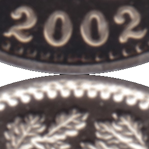 Ausschnitt zur Qualitätsprüfung vom Digitalen Bild Qualität