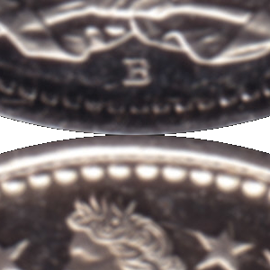 Ausschnitt zur Qualitätsprüfung vom Digitalen Bild Qualität
