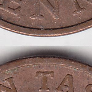 Ausschnitt zur Qualitätsprüfung vom Digitalen Bild Qualität