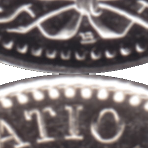 Ausschnitt zur Qualitätsprüfung vom Digitalen Bild Qualität