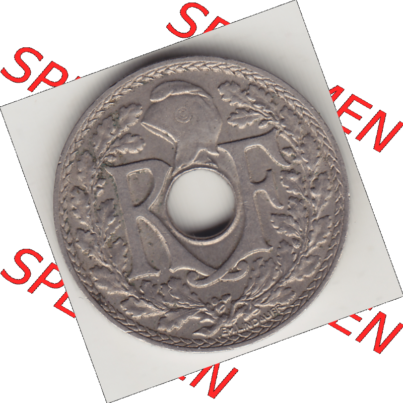 Münze Frankreich Umlaufmünzen Sammlung in PNG 1917-1938, 10 Centimes - Cmes 1938 (1) - Digitales Münzen-Bildmaterial einer französischen Francs Münze aus Frankreich... Sammlung