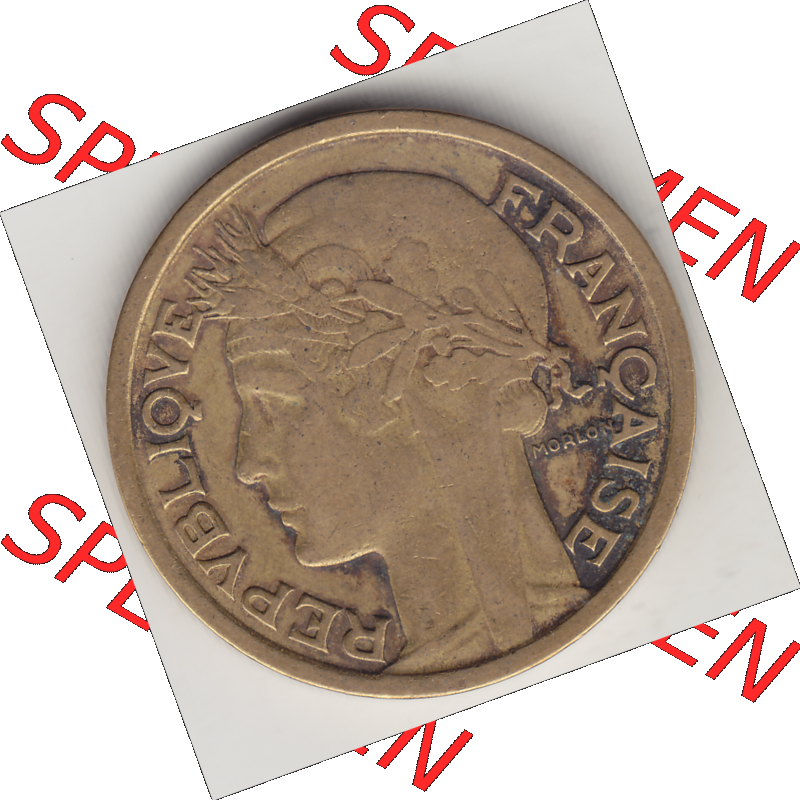 Münze Frankreich Umlaufmünzen Sammlung in PNG 1931-1941, 2 Franken 1939-1 LIBERTE EGALITE FRATERNITE (1) - Digitales Münzen-Bildmaterial einer französischen Francs Münze... Sammlung