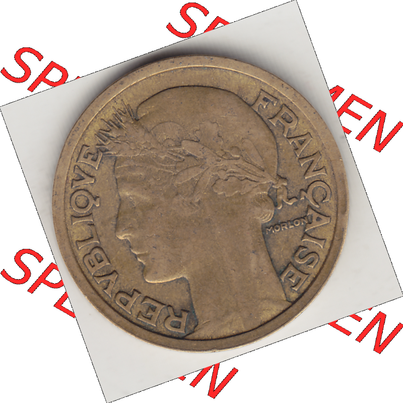 Münze Frankreich Umlaufmünzen Sammlung in PNG 1931-1941, 1 Franken, 1 Franc, 1934-1 LIBERTE EGALITE FRATERNITE (1) - Digitales Münzen-Bildmaterial einer französischen... Sammlung