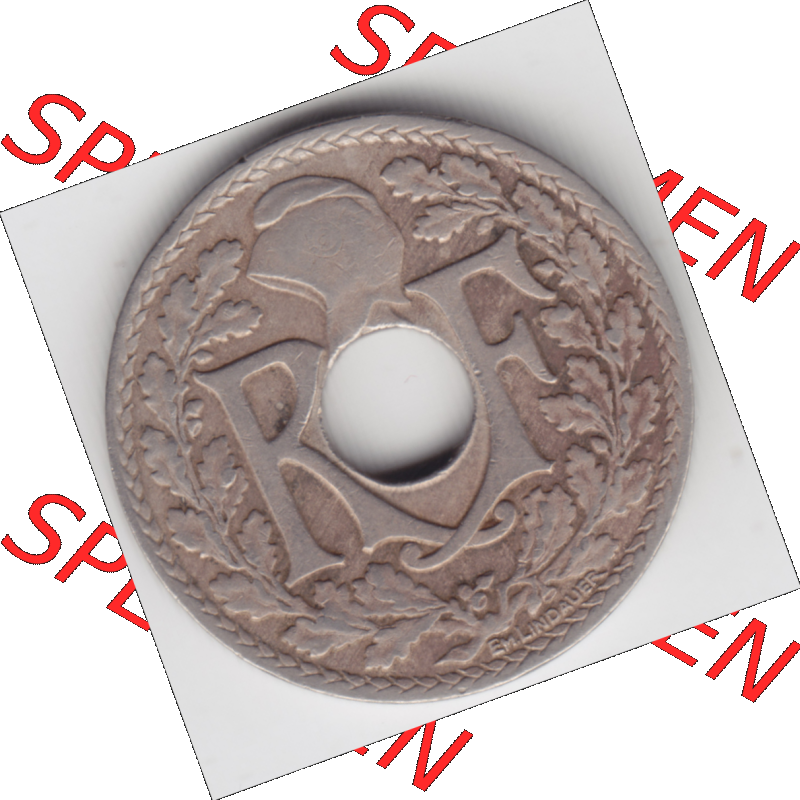 Münze Frankreich Umlaufmünzen Sammlung in PNG 1917-1938, 10 Centimes, Cent 1924 (2) - Digitales Münzen-Bildmaterial einer französischen Francs Münze aus Frankreich... Sammlung