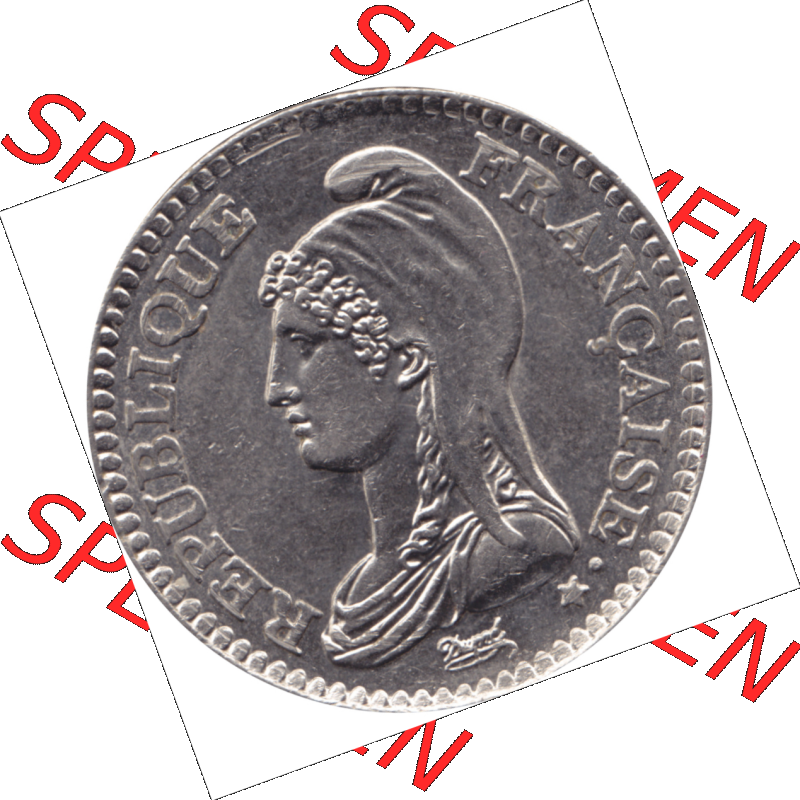 Münze Frankreich Umlaufmünzen Sammlung in PNG 1992-1992, 1 Francs Liberty Freiheitsgöttin 1992-01 (6) - Digitales Münzen-Bildmaterial einer französischen Francs... Sammlung