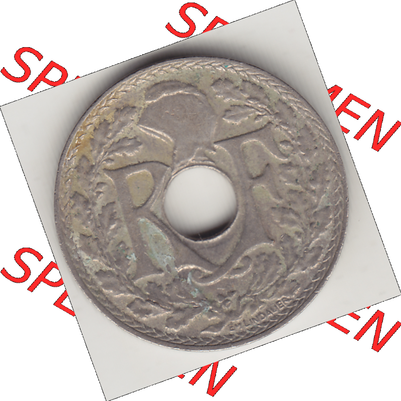 Münze Frankreich Umlaufmünzen Sammlung in PNG 1917-1938, 10 Centimes - Cmes 1938-2 (1) - Digitales Münzen-Bildmaterial einer französischen Francs Münze aus Frankreich... Sammlung