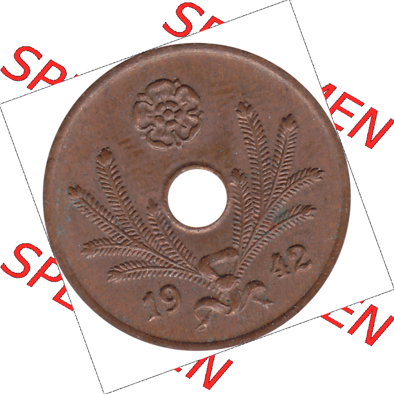 Münze Finnland / SUOMI Umlaufmünzen Sammlung in PNG 1941-1943, 10 Penny, Penniä Kupfer 1942-1 (5) - Digital Münzen-Bildmaterial einer Münze aus Finnland... Sammlung