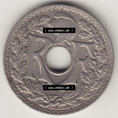 Münze Frankreich Umlaufmünzen Sammlung in PNG 1917-1938, 10 Centimes - Cmes 1938 (1) - Digitales Münzen-Bildmaterial einer französischen Francs Münze aus Frankreich... Sammlung