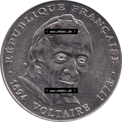 Münze Frankreich Umlaufmünzen Sammlung in PNG 1994-1994, 5 Francs Liberte Egalite Fraternite 1994-01 (6) - Digitales Münzen-Bildmaterial einer französischen Francs Münze... Sammlung