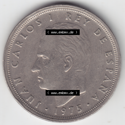 Münze Spanien / España Umlaufmünzen Sammlung in PNG 1975, 1976-1980, 50 PTas, Peseten 1980 (2) - Digitales Münzen-Bildmaterial einer spanischen Münze... Sammlung