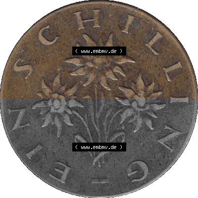Österreich 1 / Ein Schilling 1959-2001, 1 Schilling 1960 (Stück 3) Sammlung