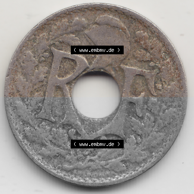 Münze Frankreich Umlaufmünzen Sammlung in PNG 1917-1938, 10 Centimes - Cmes 1920 (Stück 2) (1) - Digitales Münzen-Bildmaterial... Sammlung