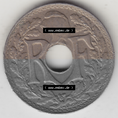 Münze Frankreich Umlaufmünzen Sammlung in PNG 1917-1938, 10 Centimes, RF - Frankreich 10 CMES EGALITÉ FRATERNITÉ LIBERTÉ... Sammlung