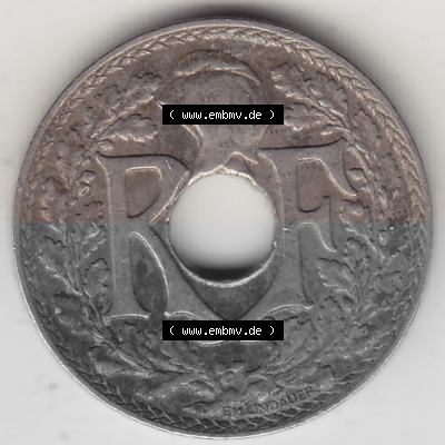 Münze Frankreich Umlaufmünzen Sammlung in PNG 1917-1938, 10 Centimes, 10 CMES EGALITÉ FRATERNITÉ LIBERTÉ 1924 (Stück 2)... Sammlung