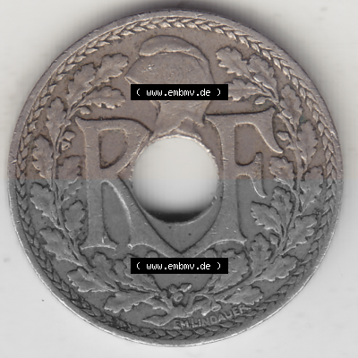 Münze Frankreich Umlaufmünzen Sammlung in PNG 1917-1938, 10 Centimes, RF - Frankreich 10 CMES EGALITÉ FRATERNITÉ LIBERTÉ... Sammlung