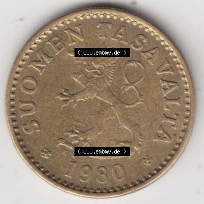 Münze Finnland / SUOMI Umlaufmünzen Sammlung in PNG 1963-1982, 10 Penniä (2) - Digital Münzen-Bildmaterial einer Münze aus... Sammlung