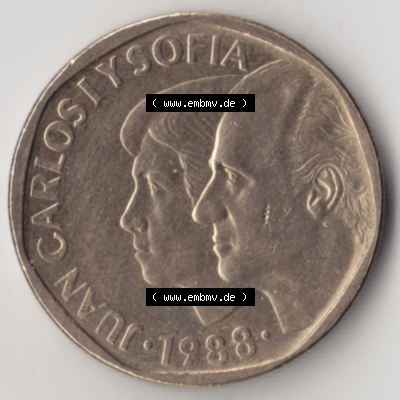 Münze Spanien / España Umlaufmünzen Sammlung in PNG 1987-1990, 500 Peseten (2) - Digitales Münzen-Bildmaterial einer spanischen... Sammlung