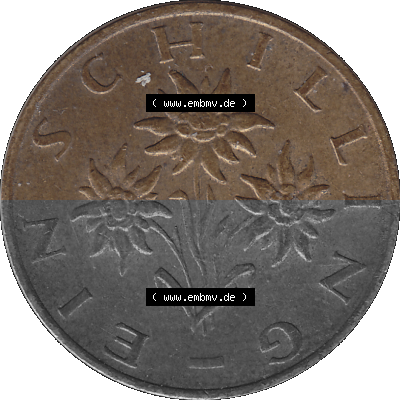 Österreich 1 / Ein Schilling 1959-2001, 1 Schilling 1979 (Stück 3) Sammlung