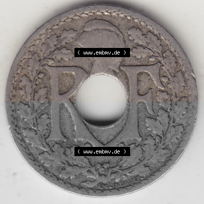 Münze Frankreich Umlaufmünzen Sammlung in PNG 1917-1938, 10 Centimes, 10 CMES EGALITÉ FRATERNITÉ LIBERTÉ 1922 (Stück 1)... Sammlung