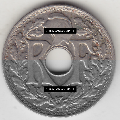 Münze Frankreich Umlaufmünzen Sammlung in PNG 1917-1938, 10 Centimes, 10 CMES EGALITÉ FRATERNITÉ LIBERTÉ 1931 (Stück 2)... Sammlung