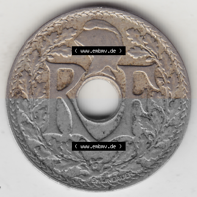 Münze Frankreich Umlaufmünzen Sammlung in PNG 1917-1937, 25 Cmes, Centimes 1928 (Stück 1) LIBERTE EGALITE FRATERNITE (1) -... Sammlung